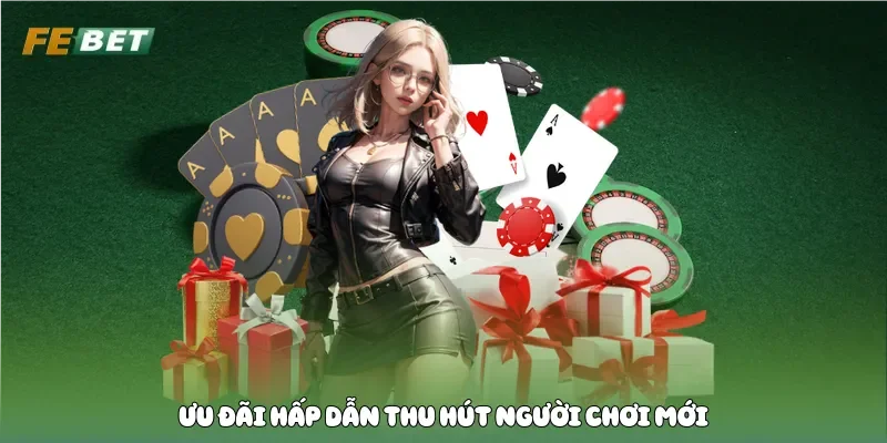 Ưu đãi hấp dẫn thu hút người chơi mới