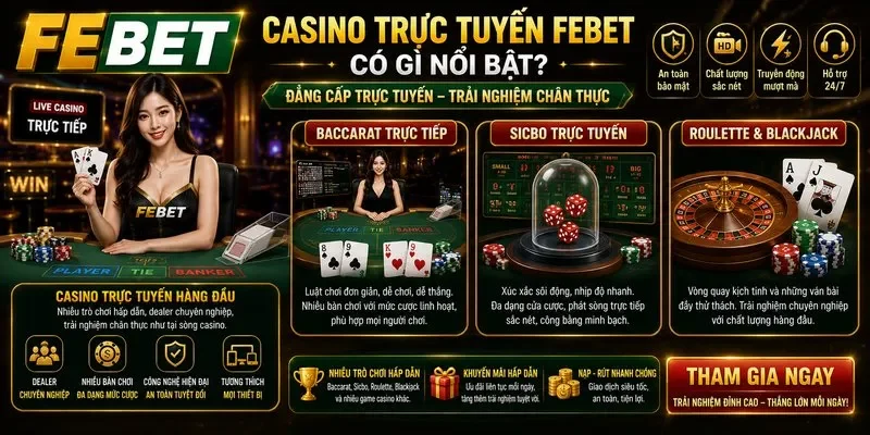 Casino trực tuyến Febet