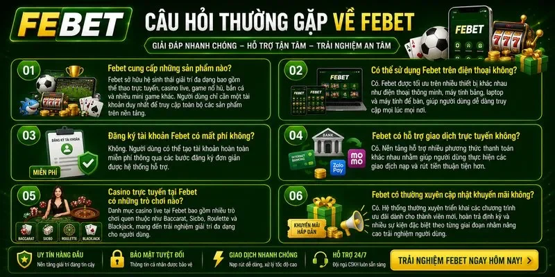 FAQ về Febet