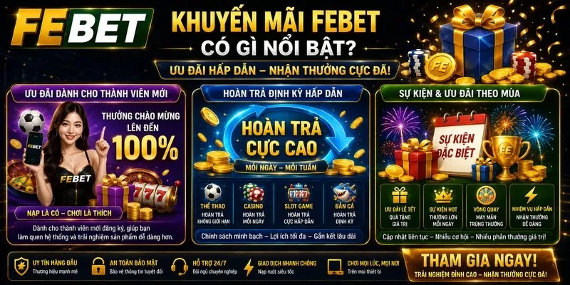 Khuyến mãi Febet