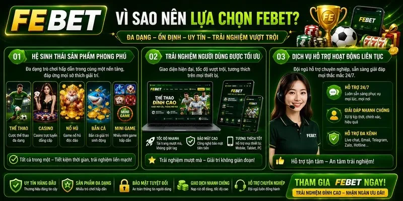 Vì sao nên lựa chọn Febet